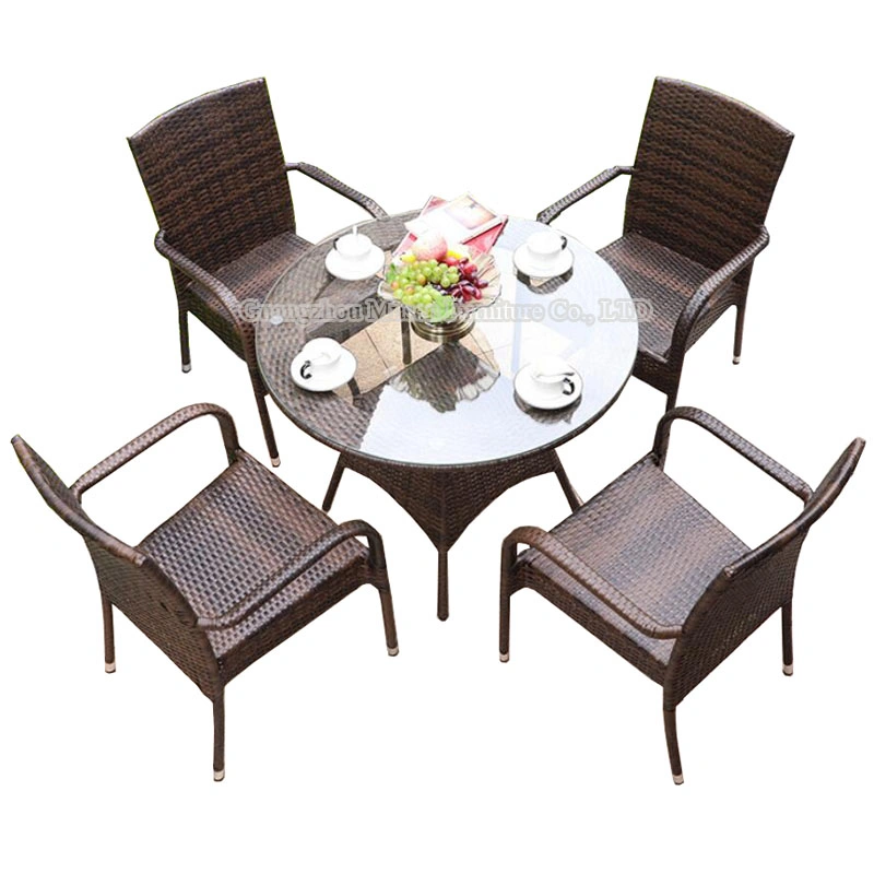 Garden Furniture Outdoor Rattan Cube Set Dining Wicker Patio Table Sets