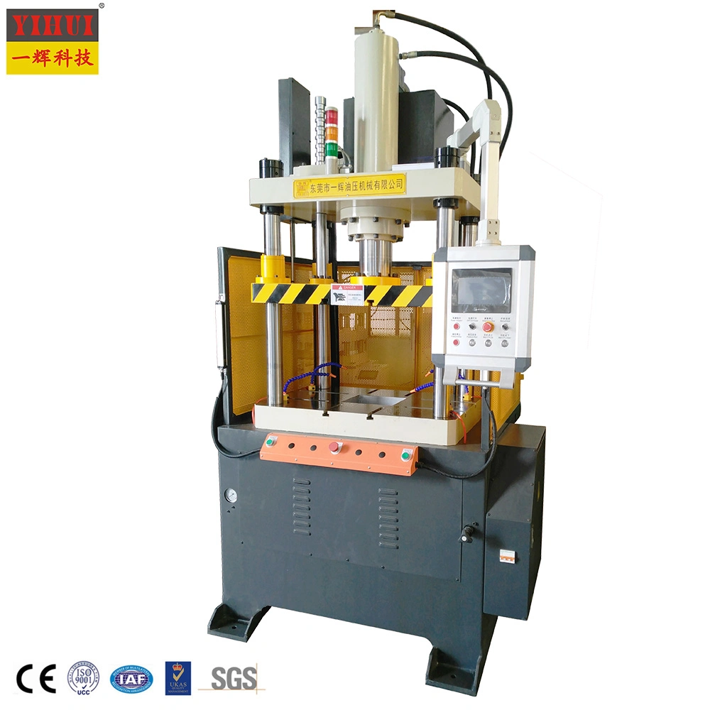 Ce 4 Columns Vertical Hydraulic Zinc Die Casting Flash Edge Deburring Machine