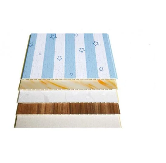 Newest Film Coating Interior Decorative PVC Wall Panel, Wall Cladding Sheet