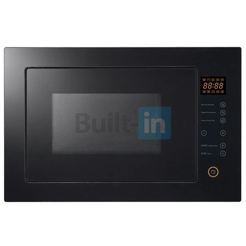 388mm Height 28L Touch Control Built-in Grill Convection Microwave Oven Steel Stainless Material Cavity LED Display Auto Menu