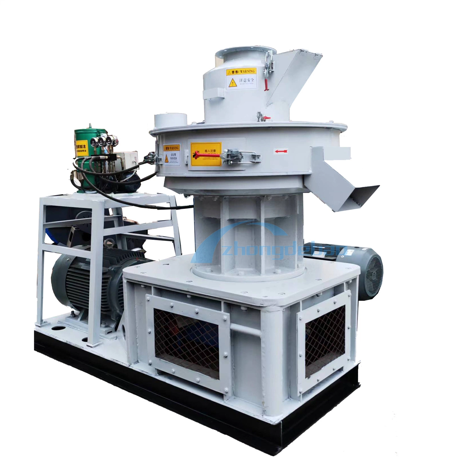 Vertical Ring Die Rice Husk Pellet Press Machine Wood Pellet Machine Peanut Shell Chips Biomass Sawdust Organic Fertilizer Pellet Wood Pellet Mill