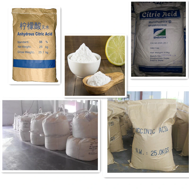 Health Food Good Price Citric Acid Anhydrous 99.5%-100.5%