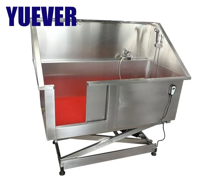 Pet Cleaning Appliances Stainless Steel Electric Lift Pet Beauty Bath Tub Pet Dog Grooming Tub for Animals