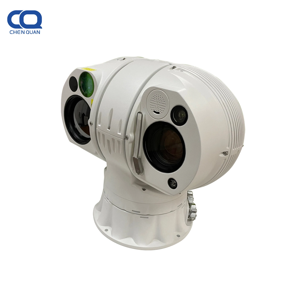 1km Long Range PTZ IR IP Laser Night Vision Surveillance Camera Outdoor for Gasfield
