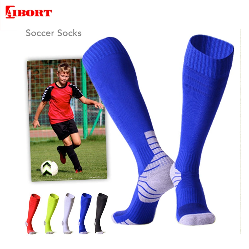 Aibort High Tube Absorb Compression Bamboo Soccer Sock-S3