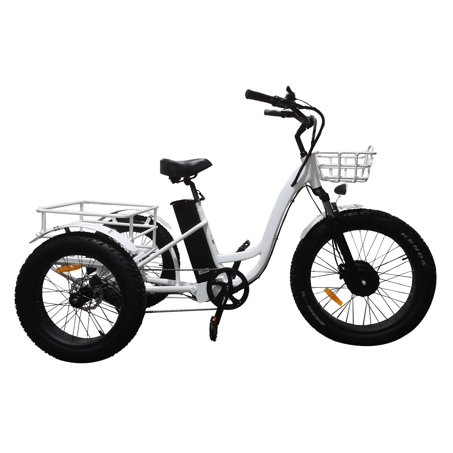 Three Wheel 4.0 Inch Fat Tire for Beach Cruiser Cargo Electric Trike