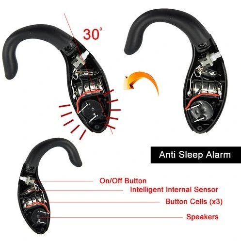 Vibrations Anti Sleep Car Alarm Anti-Sleep Alarm Wake Alarm Z006b