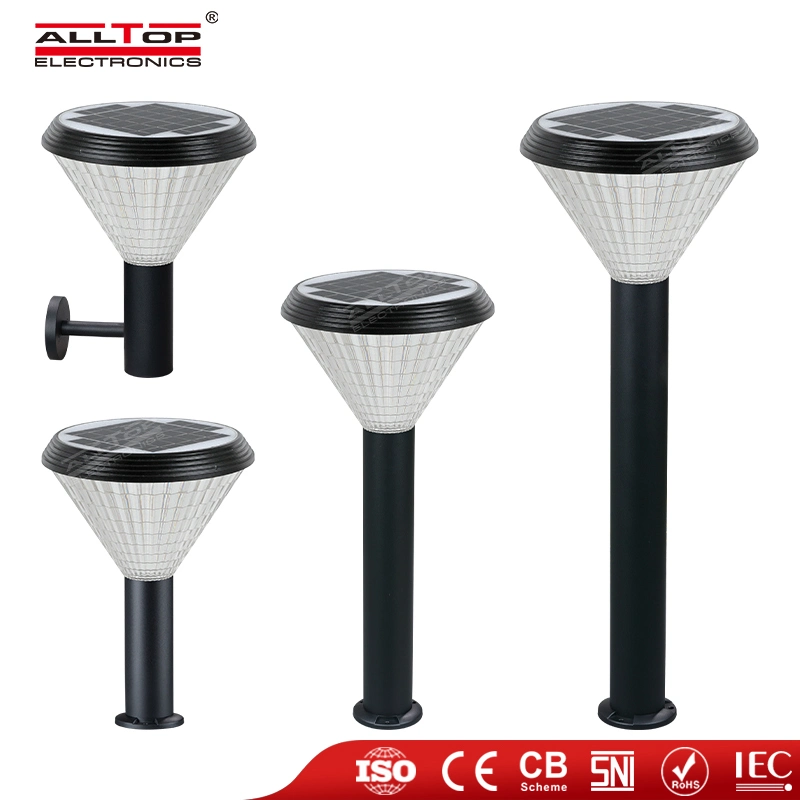 Prix de gros Alltop étanches IP65 20W à l'extérieur Jardin de la rue LED décorative paysage pelouse lumière solaire