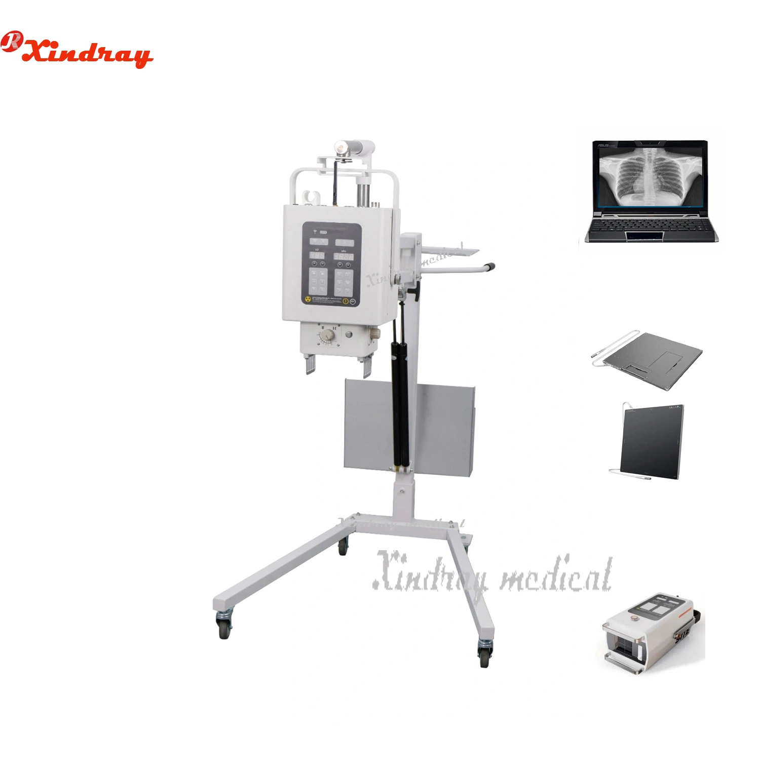 Touch Screen Hospital Portable Veterinary X-ray Machine with Mobile Device for Clinic