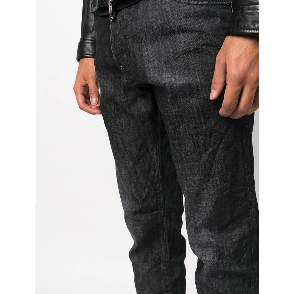 Großhandel/Lieferant Maßgeschneiderte Mode Jean Hosen Slim Fit Männer Designer Stretch Jeans in Denim Blau und Schwarz für Herren