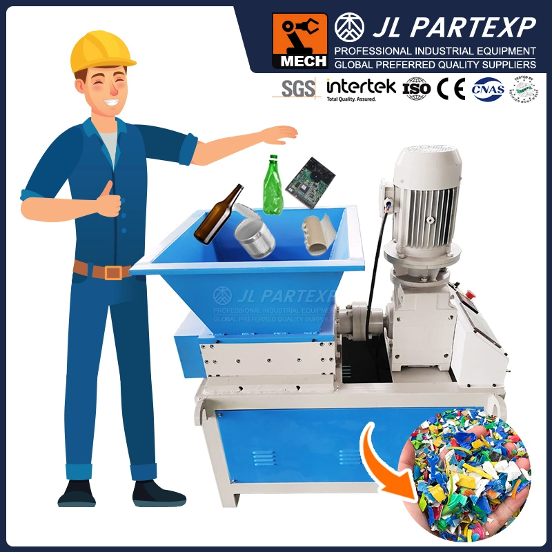 High Production Low Consumption Low Noise Silent Stable PP/PE/PVC/Teflon/Pet/HDPE/LDPE/ABS Plastic Pipe/Lump/Case/Box Shredder Crusher Machine