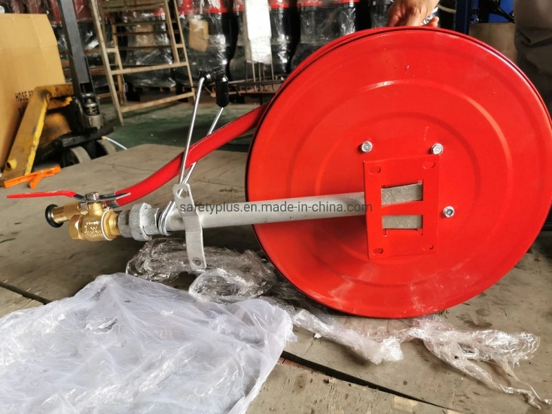 Manual Fixed Wall Mounted Used Fire Fighting Hose Reel