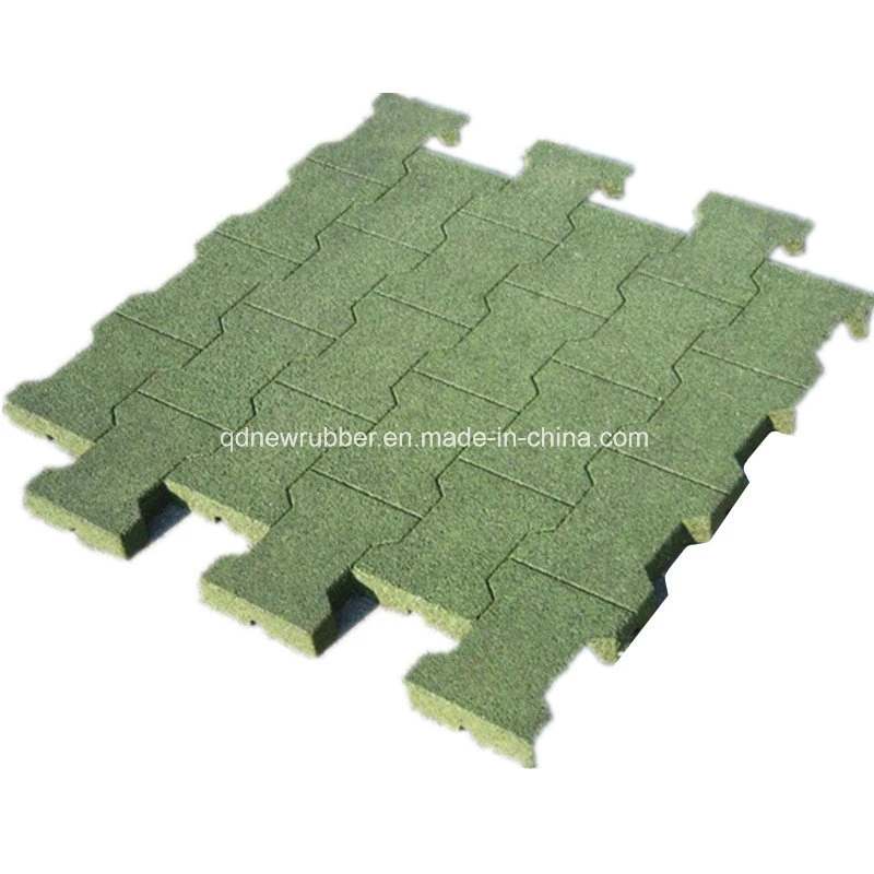 Horse Rubber Stable Mats EPDM Flooring Durable Dog Bone Shaper Rubber Paver