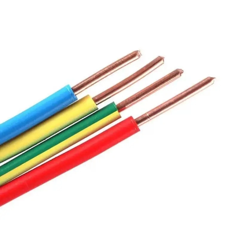 China Manufacturer Copper Electrico Cable 1.5mm PVC Insulated House Building Electrical Wire