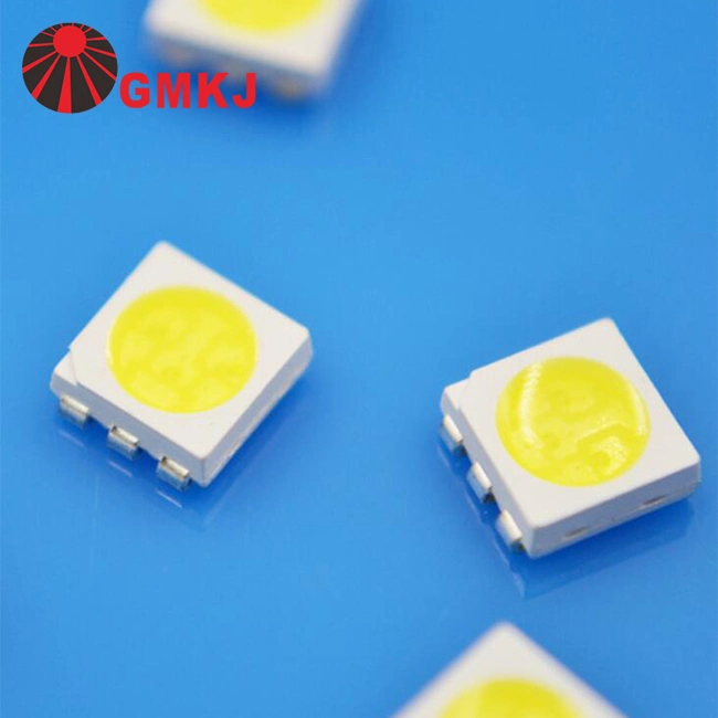 Gmkj 0.1W 0.2W 0.5W 2835 5730 3528 3014 0201 0402 0603 0805 0807 1010 1205 1206 1209 1615 SMD LED Chip Warm White Pure White Red Green Blue Yellow Amber