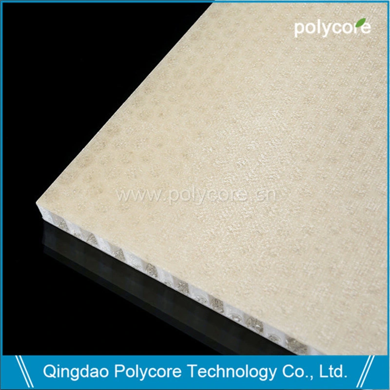 Waterproof Light Weight Stiffness Strength Stable Life Fiberglass Honeycomb Sandwich Panel as Bus Floor