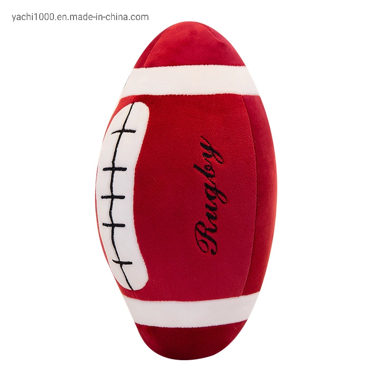 Customized Stuffed Plush Toy Rugby Ball