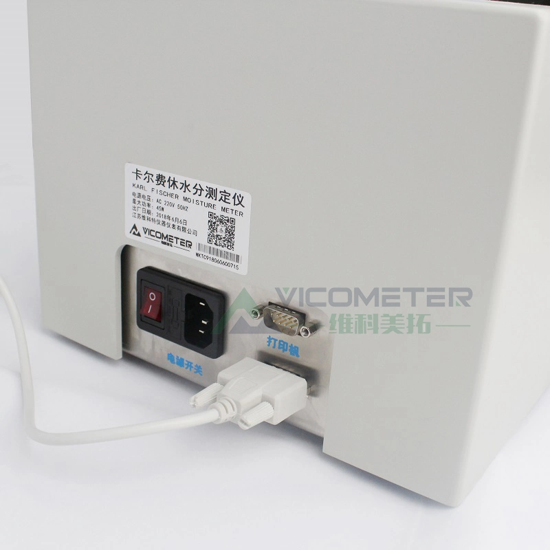 Liquid Oil Alcohol Lipid Karl Fischer Moisture Analyzer/ Meter