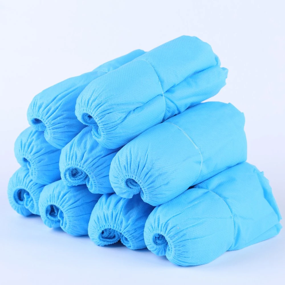 Disposable Medical PP Foot Cover Non-Skid Shoe Cover for Hospital and Home