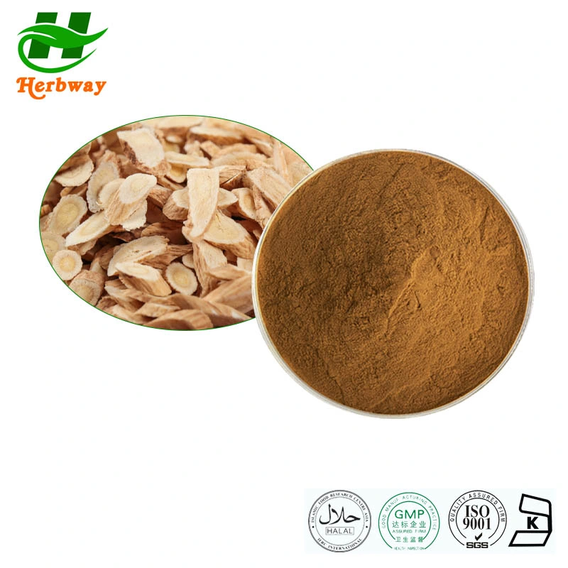 Herbway Factory Direct Supply Astrgalus Membranaceus (Fish.) Bunge Astragalus Extract for Immunity Enhancer