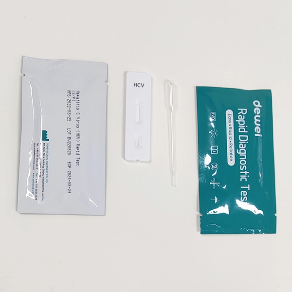 Hepatitis C Virus (HCV) Diagnostic Kit Serum Plasma Sample Rapid Test