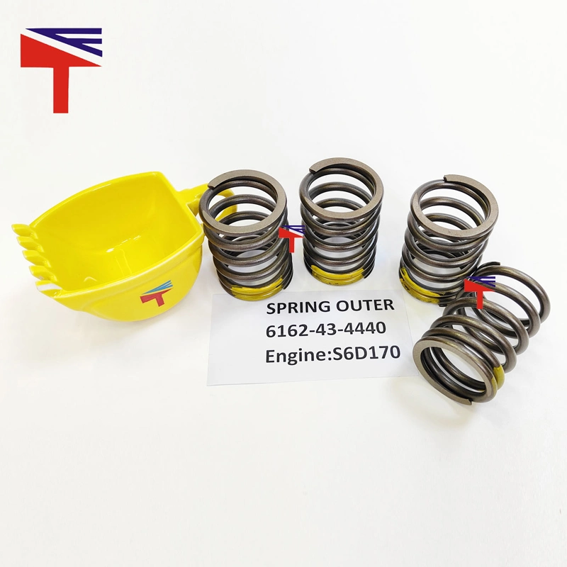 Machinery Parts Spring Outer 6162-43-4440 for Engine S6d170