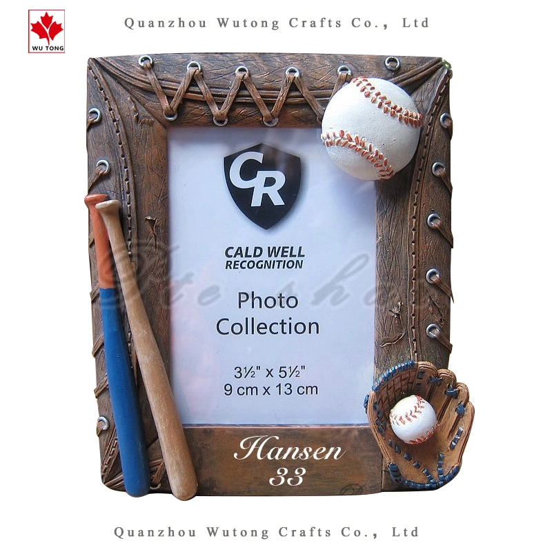 Baseball Base Fans Game Gifts Resin Souvenir 3D Photo Frame