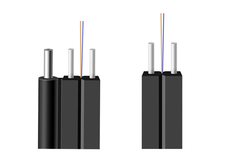 FTTH 24612 Core Non-Armored открытый канал оптоволоконным кабелем