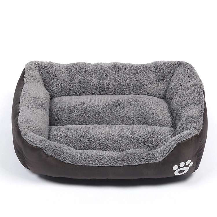 European Best Selling Dog Bed Eco Friendly Pet Products Composite Linen Series Round Pet Products Pets Bed