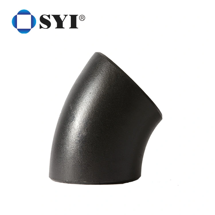 ASTM A234 Wpb Galvanizing Carbon Steel Black Seamless Butt Welding Tube Fitting Weight