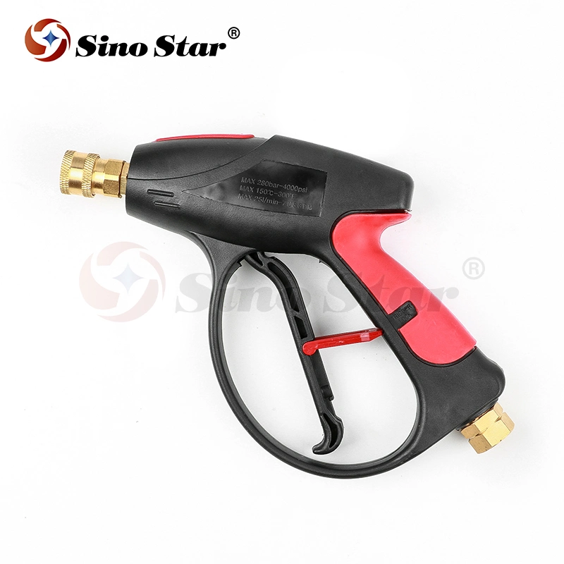 180bar/2650 psi Car Washer Spray Gun High Pressure Car Wash Boquilla de pistola de chorro de agua con conexión rápida G1/4