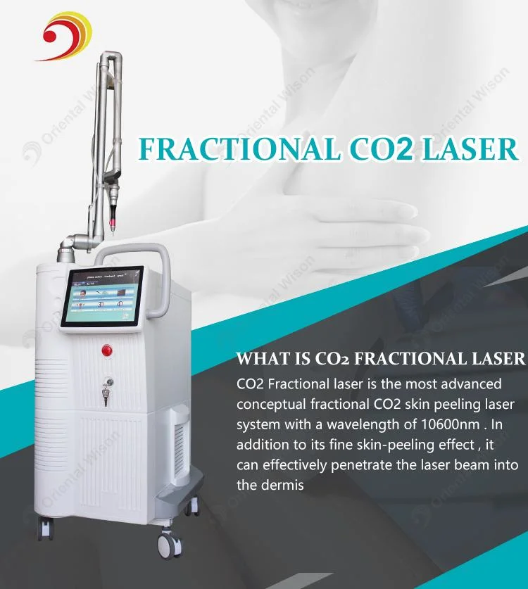 RF Drive Metal Tube Fractional CO2 Laser Vaginal Tightening Beauty Equipment Skin Rejuvenation Wrinkle Removal Warts Removal Beauty Machine