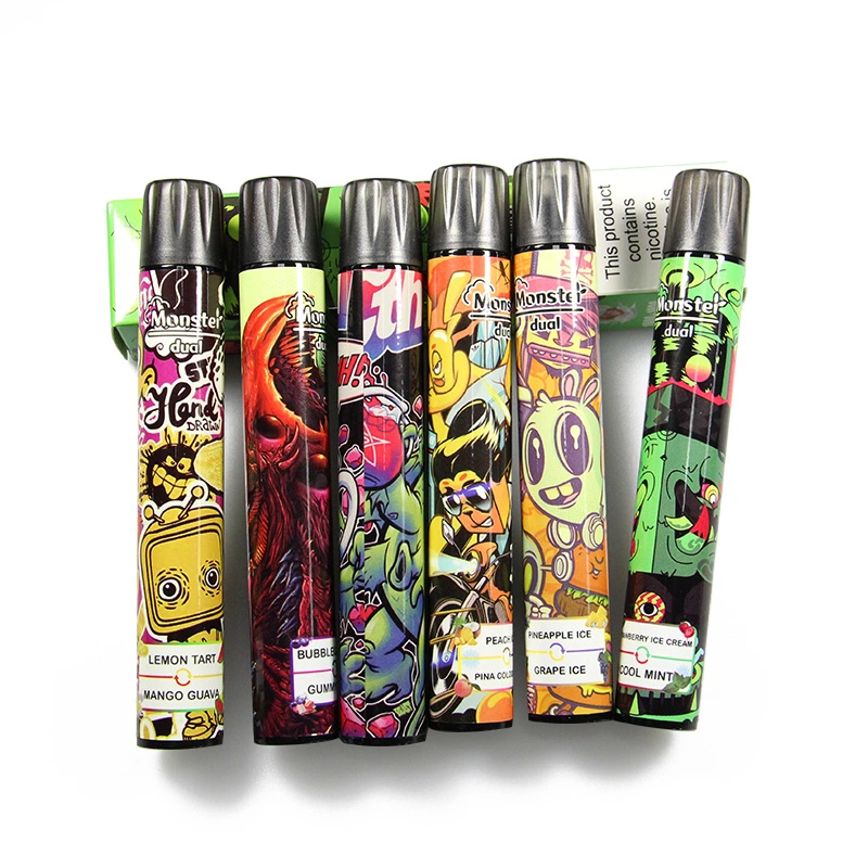 Monster 2 en 1 Pod desechable 6ml VAPE Pen 2000puffs VAPE