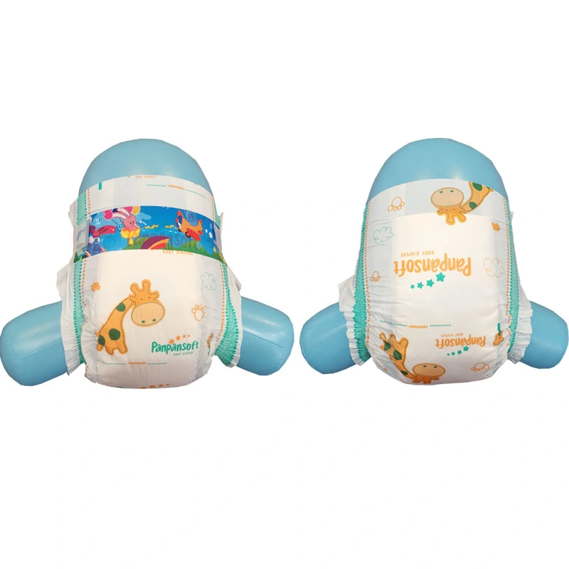 Free Sample Wholesale/Supplier Panpansoft Magic Tape Disposable Baby Diapers Manufacturer in Fujian