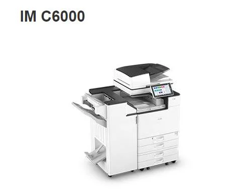 Brandneuer Drucker Kopierer Scanner Fax vier in einem Compound Drucker und Laser Fotokopierer im C6000 für Ricoh Color Compound Office Paper A3 A4-Drucker