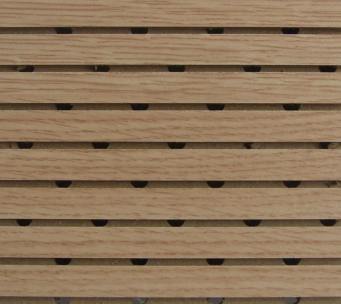 Building Decorative Material, Perforated Wooden Acoustic Wall Board