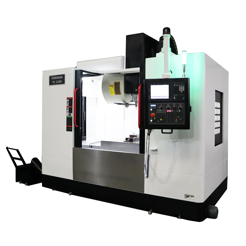 Vmc1160 متعدد الوظائف 4 Axis High Precision ماكينة التفريز الرأسي مركز CNC Manchine Tools Fanuc/Mitsubishi/Siemens/Syntec Control اختياري