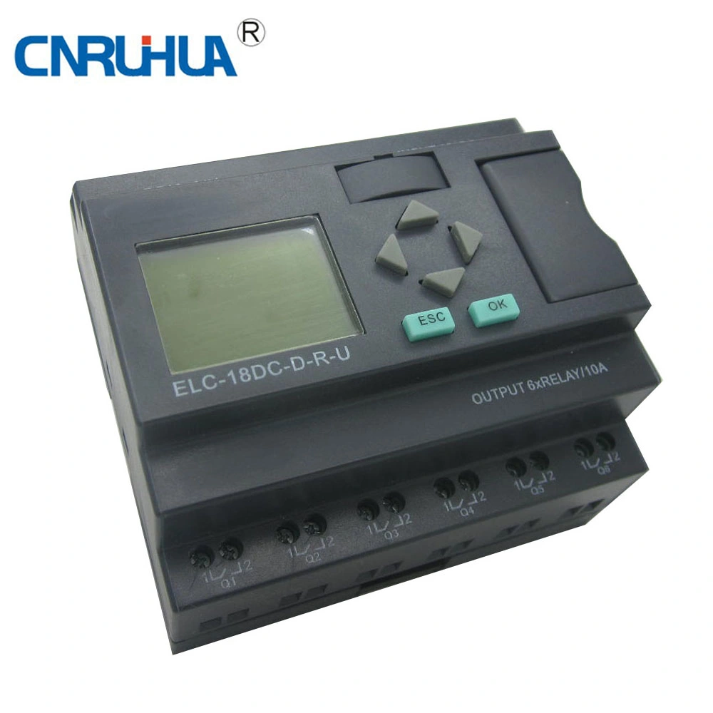 Elc-18DC-Da-Tp High Speed PLC Programmar Logic Controller