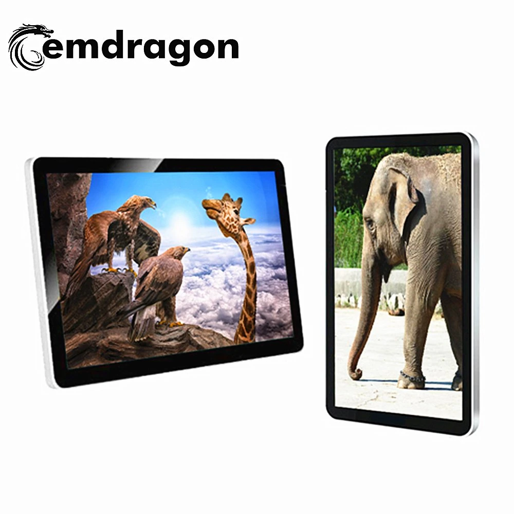 1080p 15,6-Zoll-Video-Player für kleine Anzeigen an der Wand Touchscreen-Werbung Player Digital Photo Frame Bestseller für Kaufen