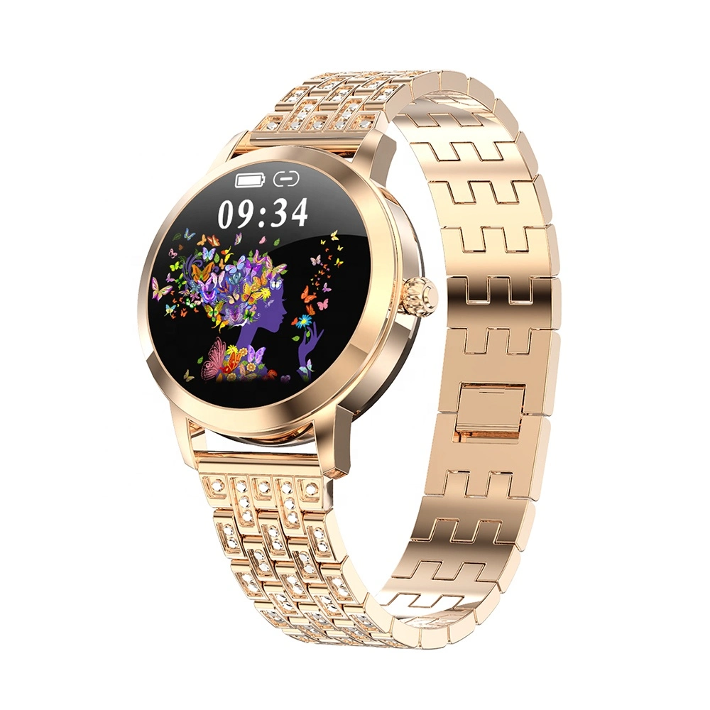 Wholesale Lw10 Smart Watch Stainless Steel Blood Pressure Health Smartwatch for Women