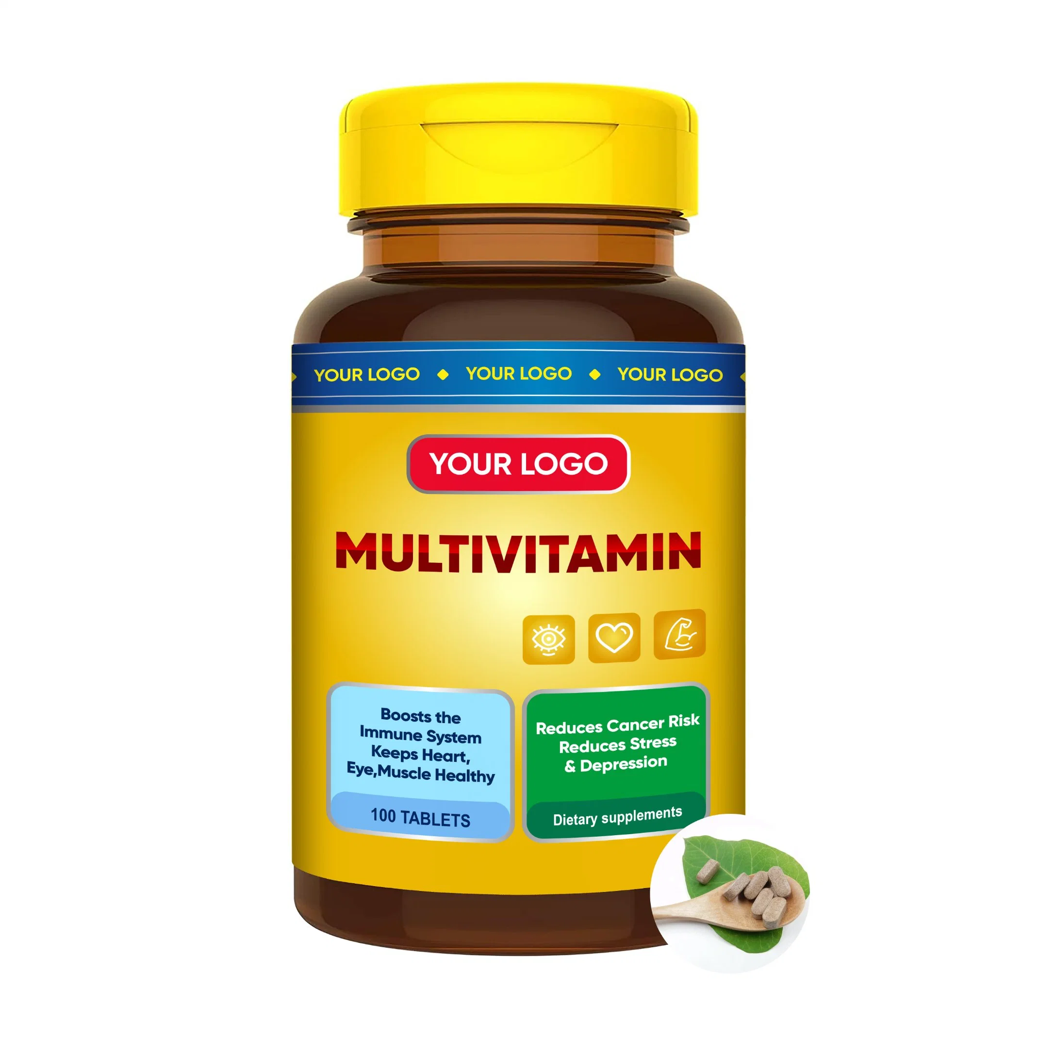 GMP Certified Health Food Multivitamin Tablets