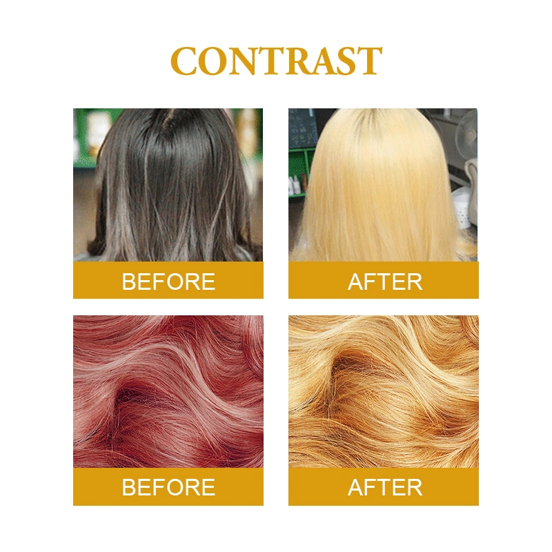 Private Label Factory Price Starplex No Ammonia Anti Yellow Hair Dye Level 9 Bleaching Powder for Hair