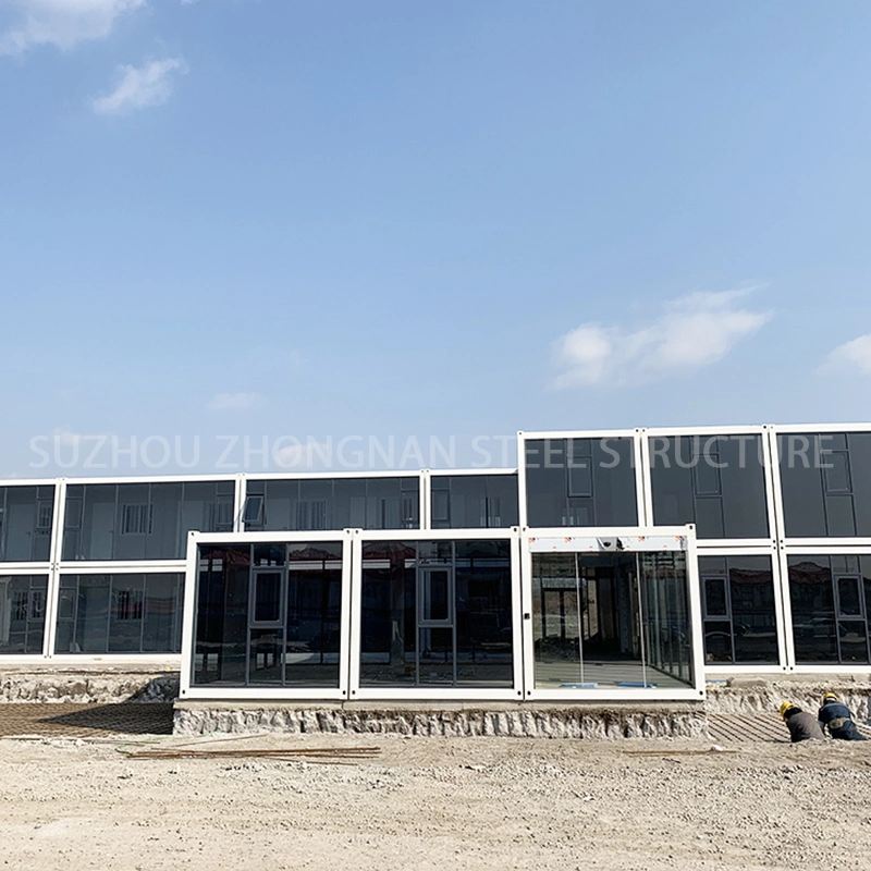 Custom Luxury Large-Scale Container House Prefabricated Office Building in Shianghai