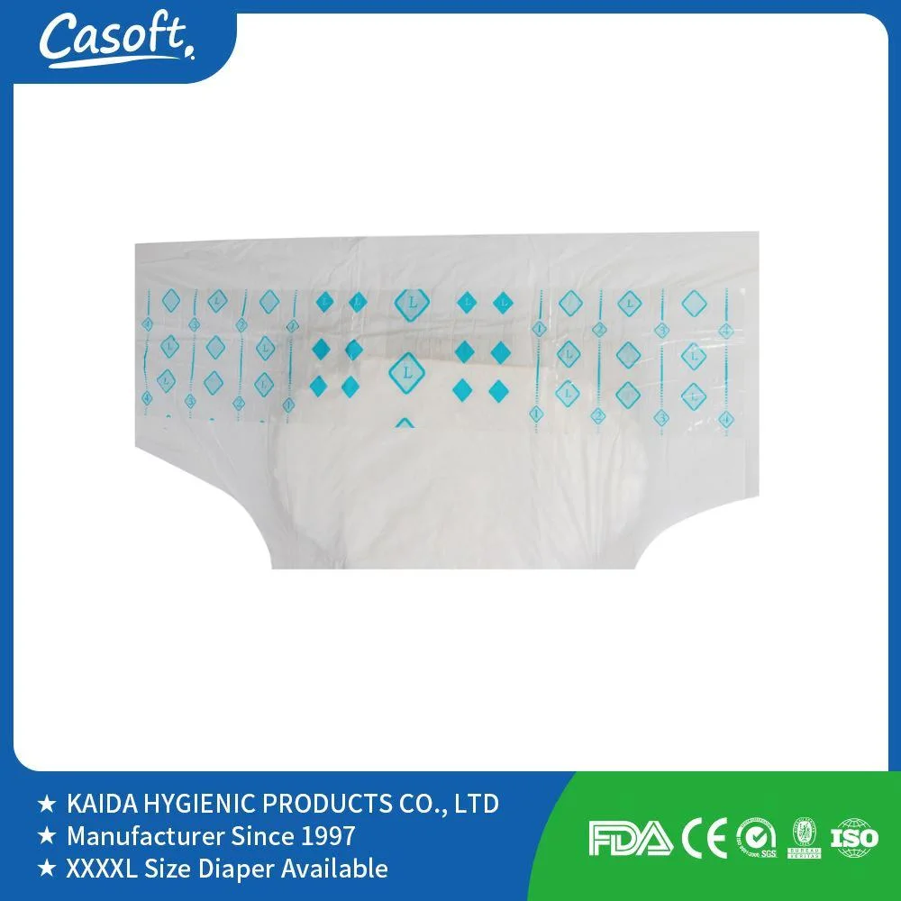 Xxx Large Size Cheap Price Free Sample High Absorption PE Back Sheet Disposable Adult Diaper From China Products/Supplier Hospital Disposabl Incontinence Brief