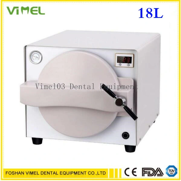 18L Dental Autoclave Steam Sterilizer Medical Sterilization Dental Lab Equipment