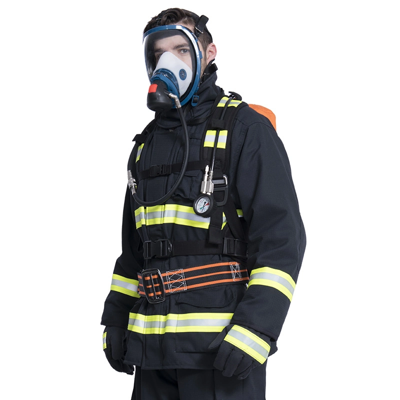 Yigu Factory 6,8L Fibra de carbono aparato respiratorio autónomo Respirador de aire SCBA