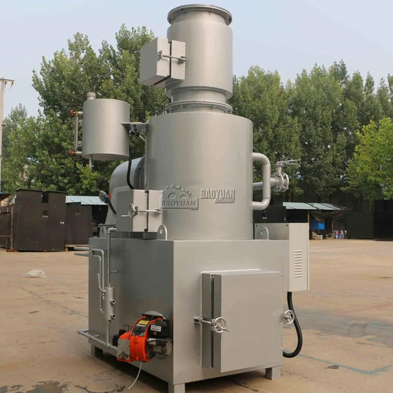 Cheap Price Smokeless Small Solid Waste Diesel Incinerator for Medical