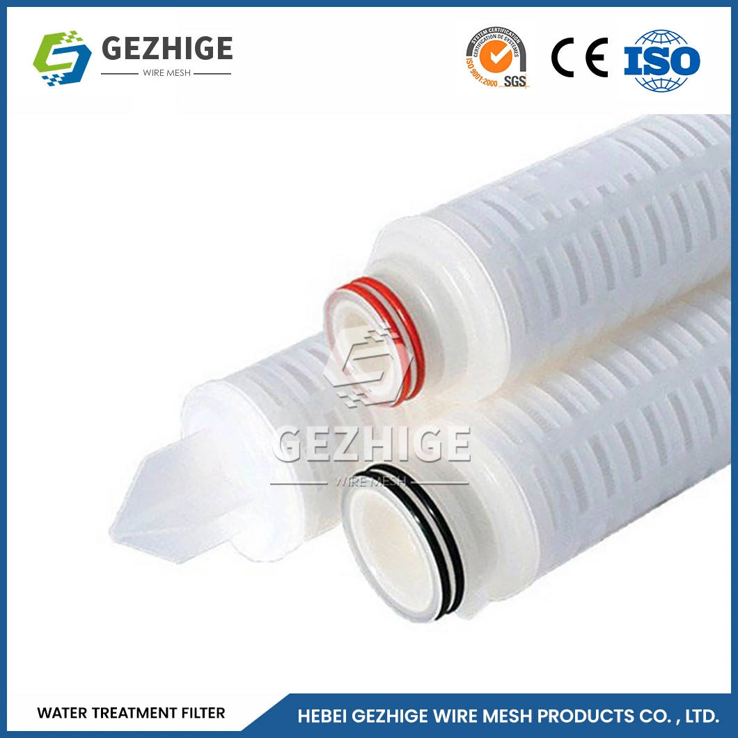 Gezhige PP tratamiento de agua cartucho Mayorista/Proveedor gravedad fácil de usar Filtros de agua de purificación China 40 temperatura de funcionamiento filtro Micron de 10" Cartuchos