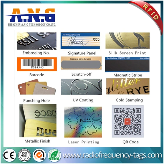 13.56MHz RFID Card 2k Byte Uses AES-128 for Authentication