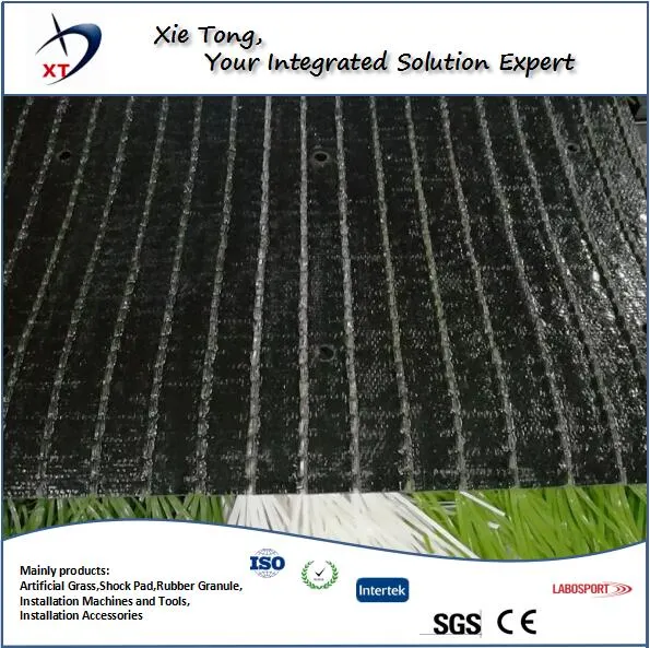 Eco-Friendly PU Latex Backing Synthetic Turf Grass for Football/Soccer Field